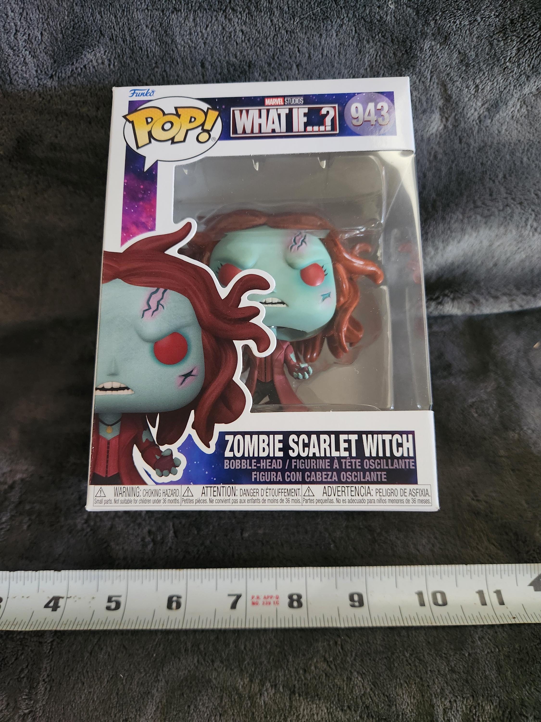 New Funko Pop Marvel! What If Zombie Scarlet Witch #943 Vinyl