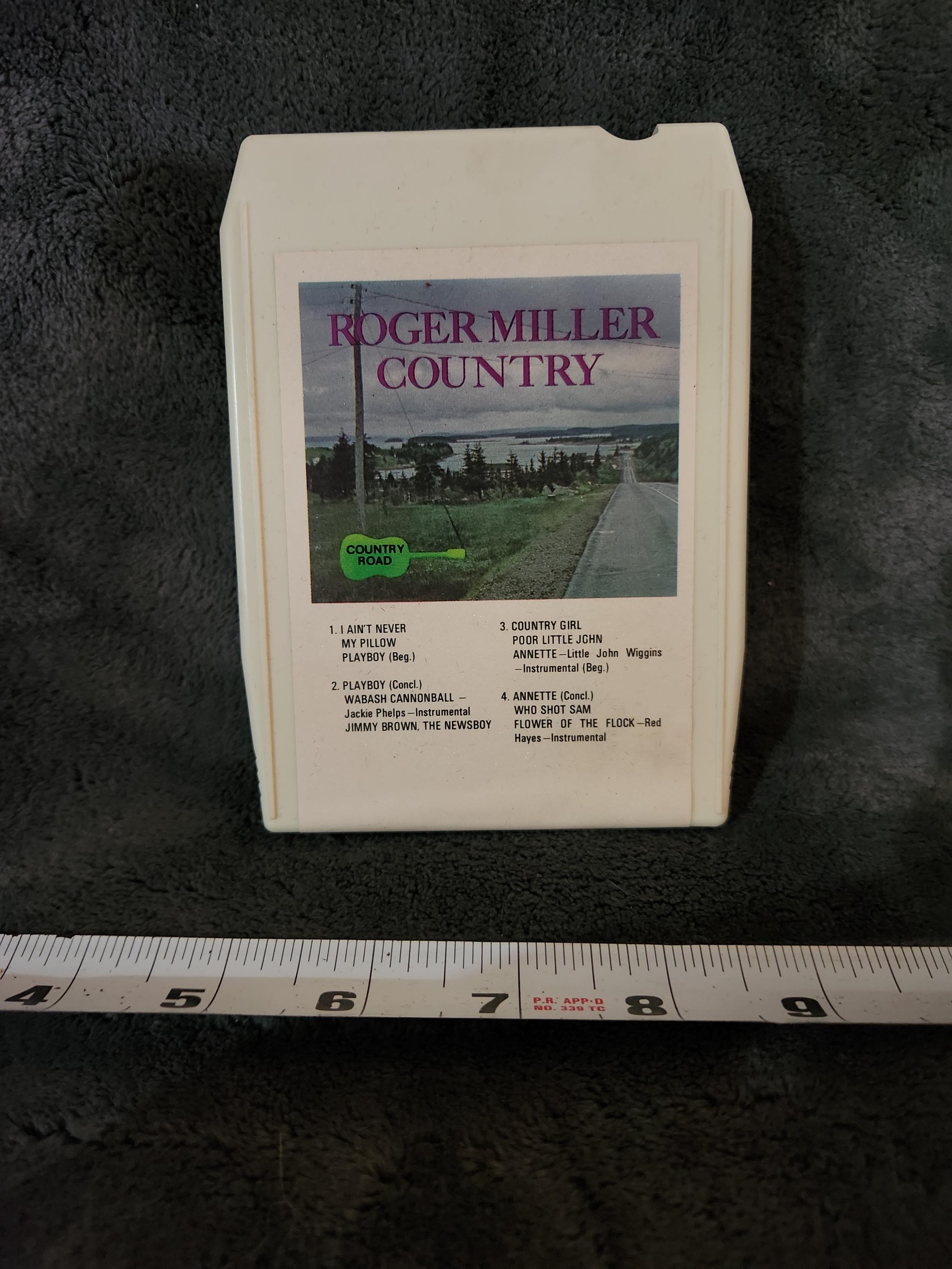Vintage Country by Roger Miller 8 track Works