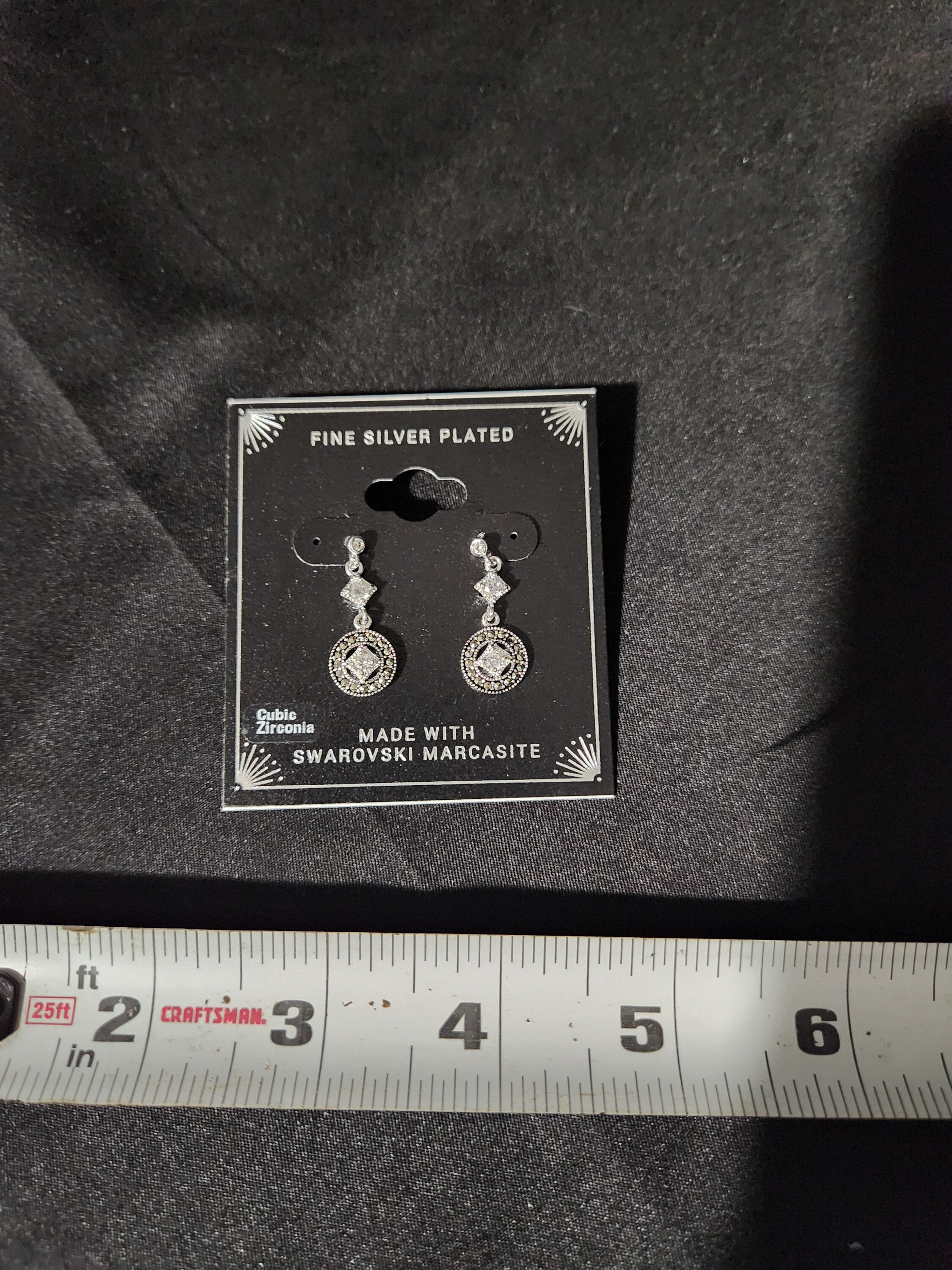 Swarovski marcasite earrings outlet
