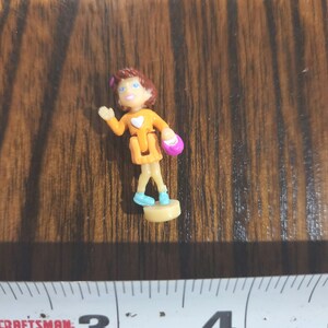 Vintage 1990s Polly Pocket Bluebird Doll Trinket Box - Tiny figurine #127