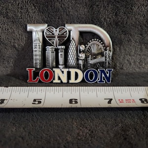 B* Fridge Magnet London Souvenir England UK Gift British Classic Landmark