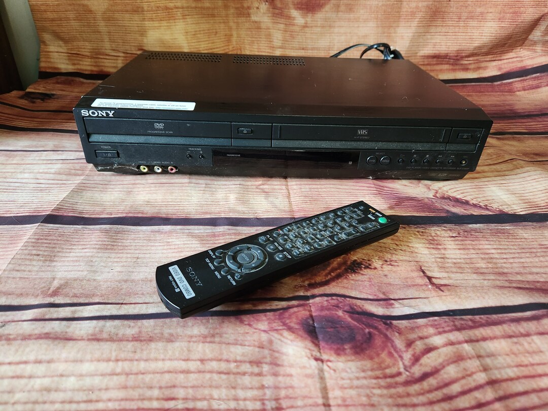 Sony SLVD380P DVD Vcr Combo Vhs Player Hifi Stereo With Etsy Australia