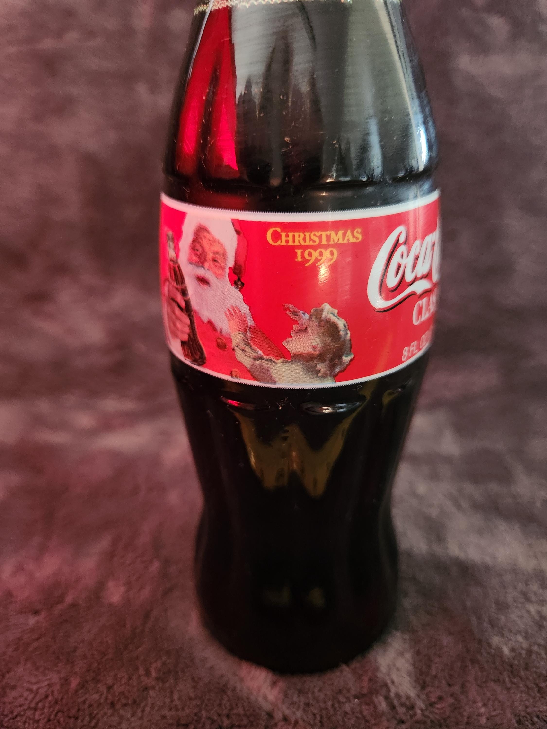 J* Vintage Collectible Coca Cola Bottle Christmas 1999 Edition - Etsy