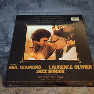 Vintage 1980 The Jazz Singer By Neil Diamond LP vinyl record EMI