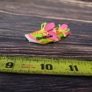 A** Vintage 1980s MATTEL Barbie shoes Slip on Reebok