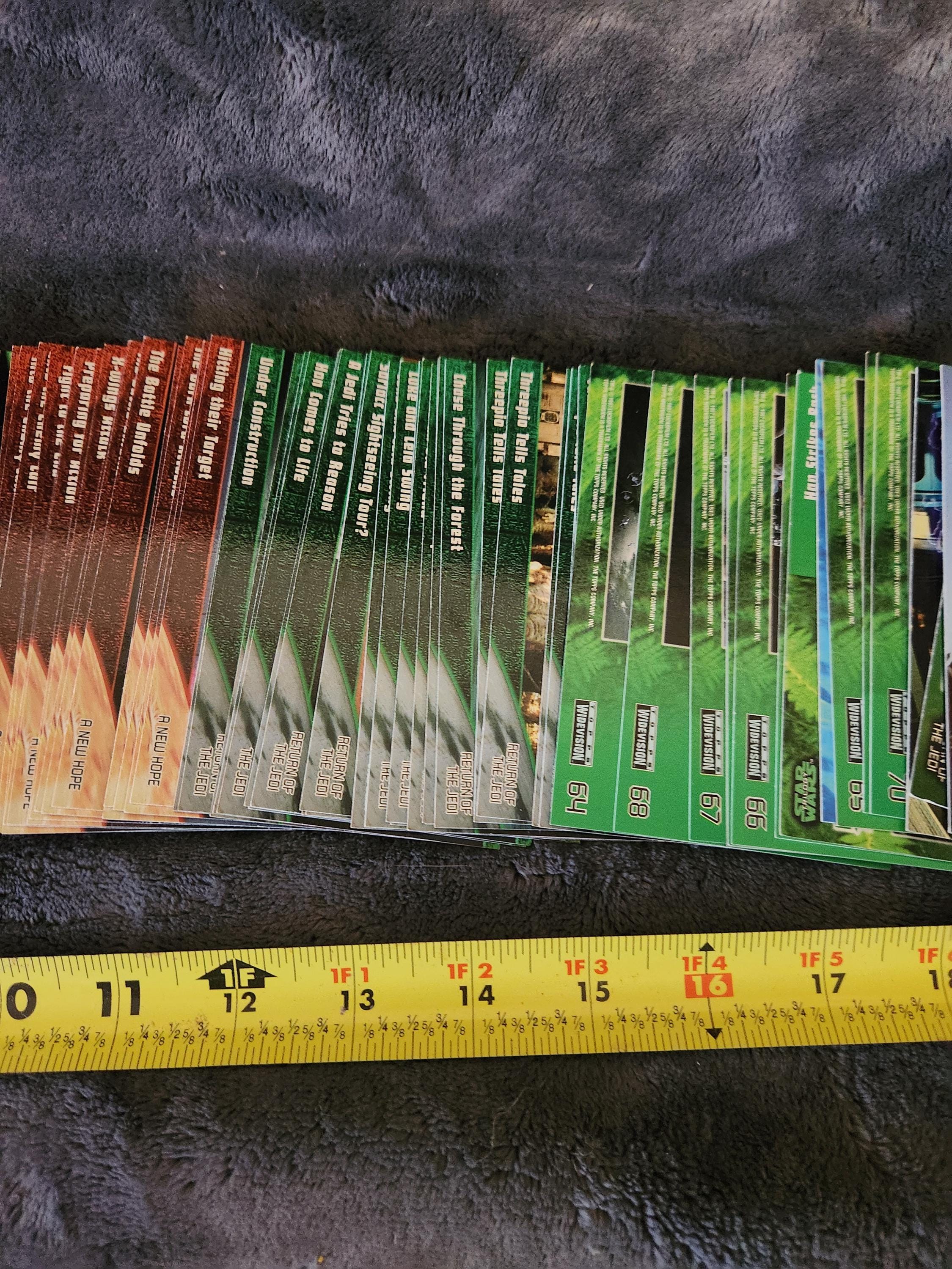 J* ヴィンテージ 1997年 スターウォーズ ワイドビジョン 映画カード