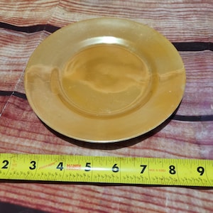 Vintage Fire King Peach Luster small plate 7.25&quot; Made in Japan