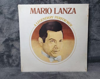 J* Vintage SEALED 1976 A Legendary Performer by Mario Lanza vinyl record RCA records