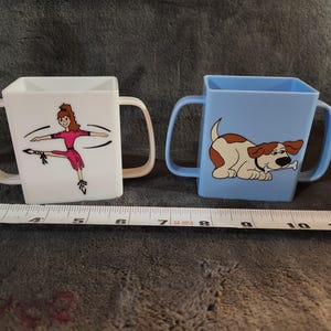 Vintage set of two 1990s Mommy Helper Juice Box holder