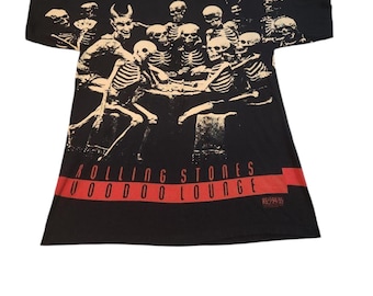 Vintage 1994 Rolling Stones Voodoo Lounge Tour Band T-shirt