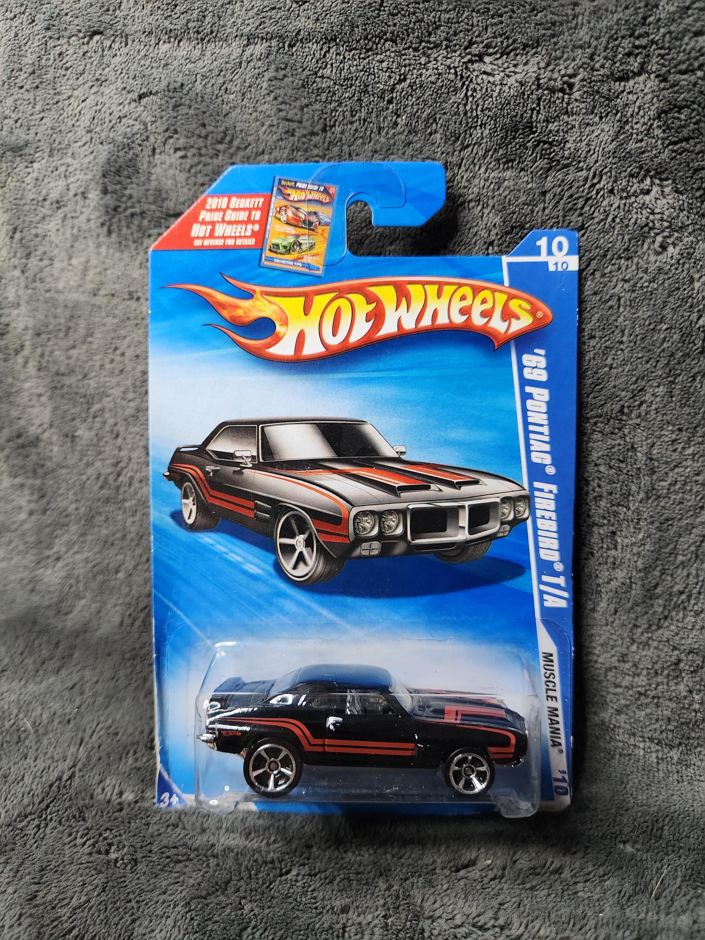 Hot Wheels 77 Pontiac Firebird T/A Orange Wheel Swap Custom On Card W