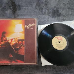 J* Vintage 1978 Backless by Eric Clapton vinyl record RSO records