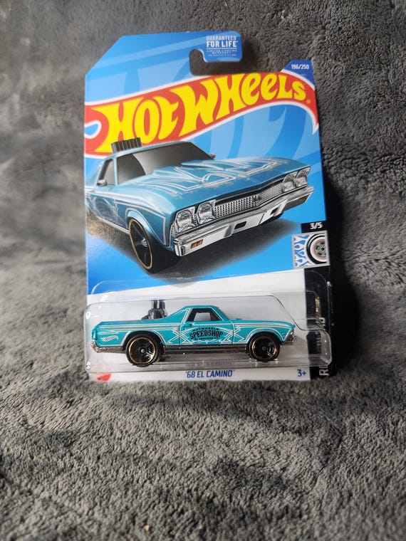 M* 2021 Mattel Hotwheels 1968 Teal El Camino HW Rod Squad Series 3