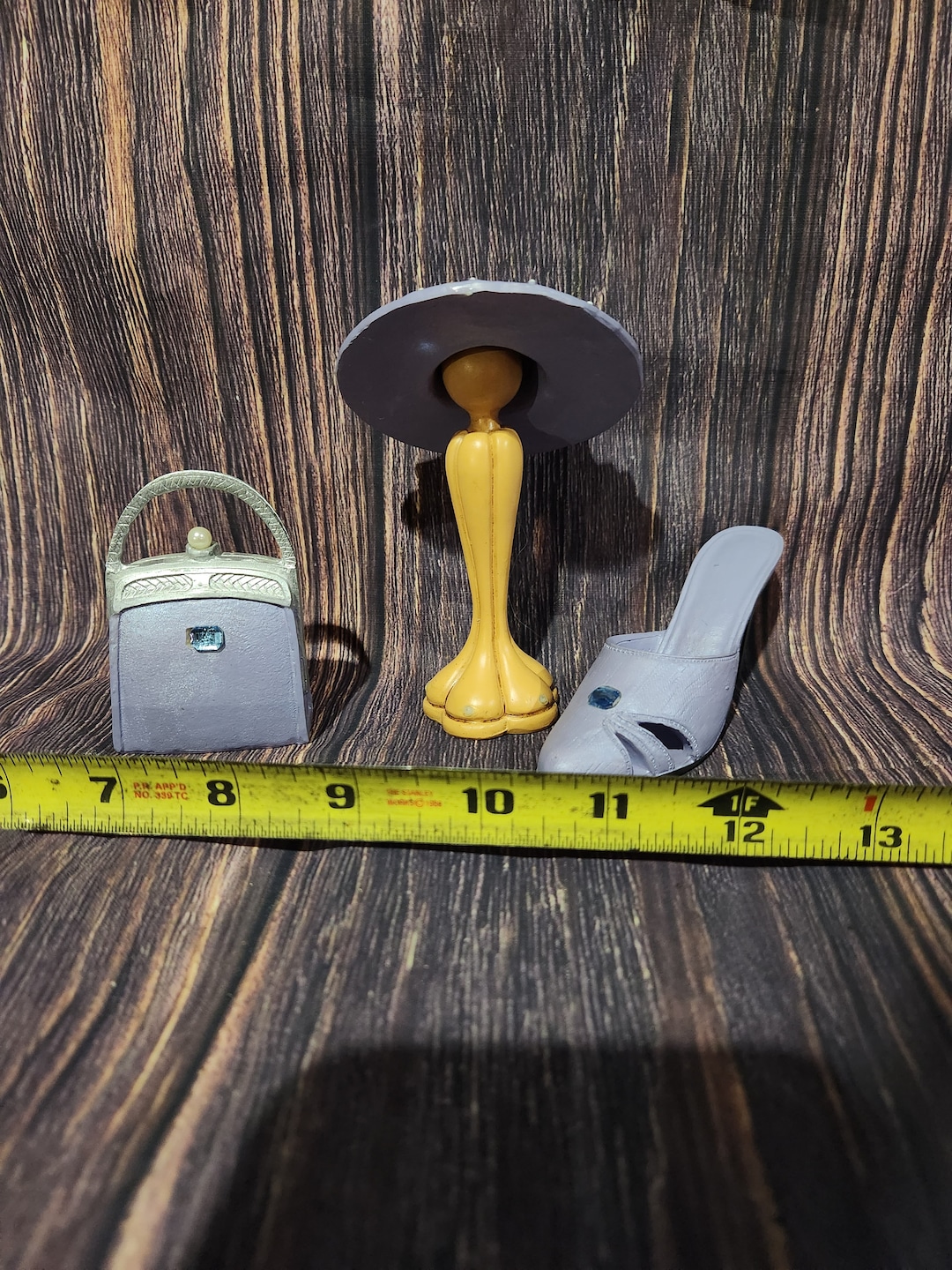 A Vintage K's Collection Set of Purse, Shoe and Hat Figurines Etsy