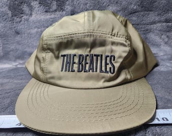 New The Beatles Hat Mens Strap Back Brown Panel Cap Let It Be Waterproof Adjustable