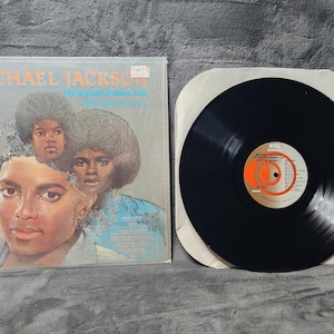 J* Vintage 1983  14 Original Greatest hits with Jackson 5 by Michael Jackson vinyl record K-Tel records