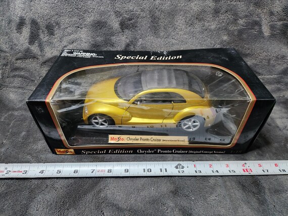 NOS Maisto 1:18 Scale Diecast Chrysler Pronto Cruiser Gold - Etsy