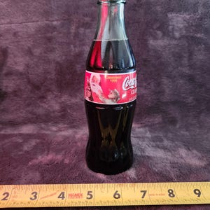 J* Vintage Collectible Coca Cola Bottle Christmas 1999 Edition