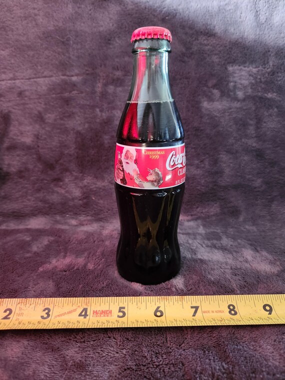 J* Vintage Collectible Coca Cola Bottle Christmas 1999 Edition - Etsy