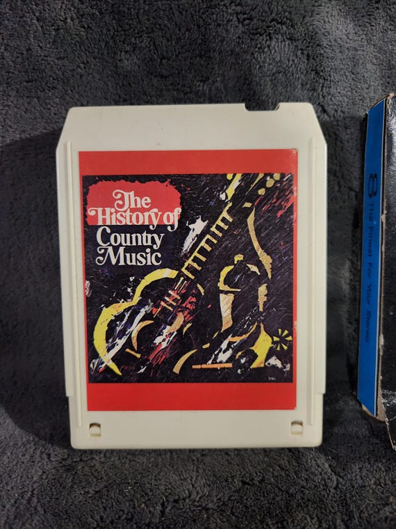 J* Vintage the History of Country Music by Various Artists 8 Track