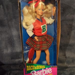 NEW SEALED 1992 Vintage back to School Barbie Limited Edition #10217