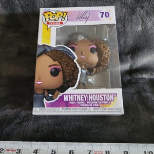 New Funko Pop Icons! Whitney Houston #70 vinyl figurine