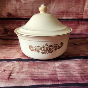 Vintage Pfaltzgraff Village 2 Qt Casserole Dish With Lid #315
