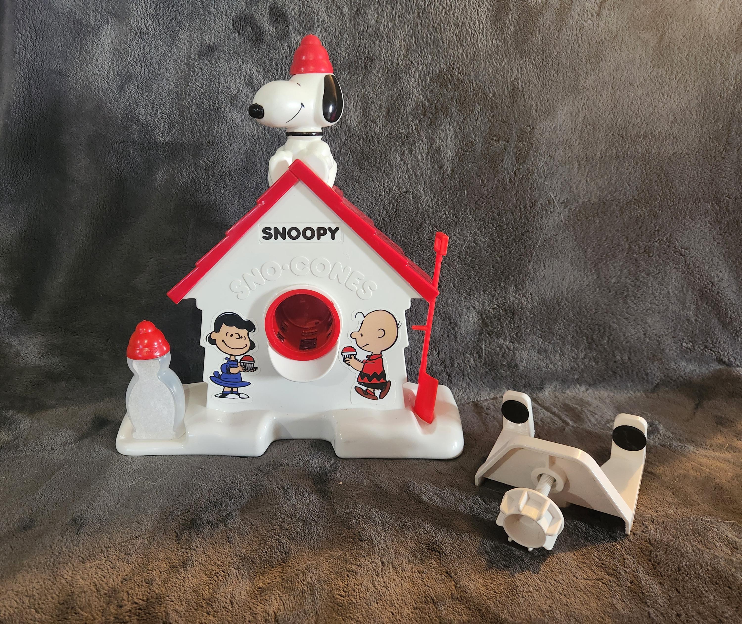 M* Vintage 1980s Snoopy Sno-cone Machine Maker - Etsy