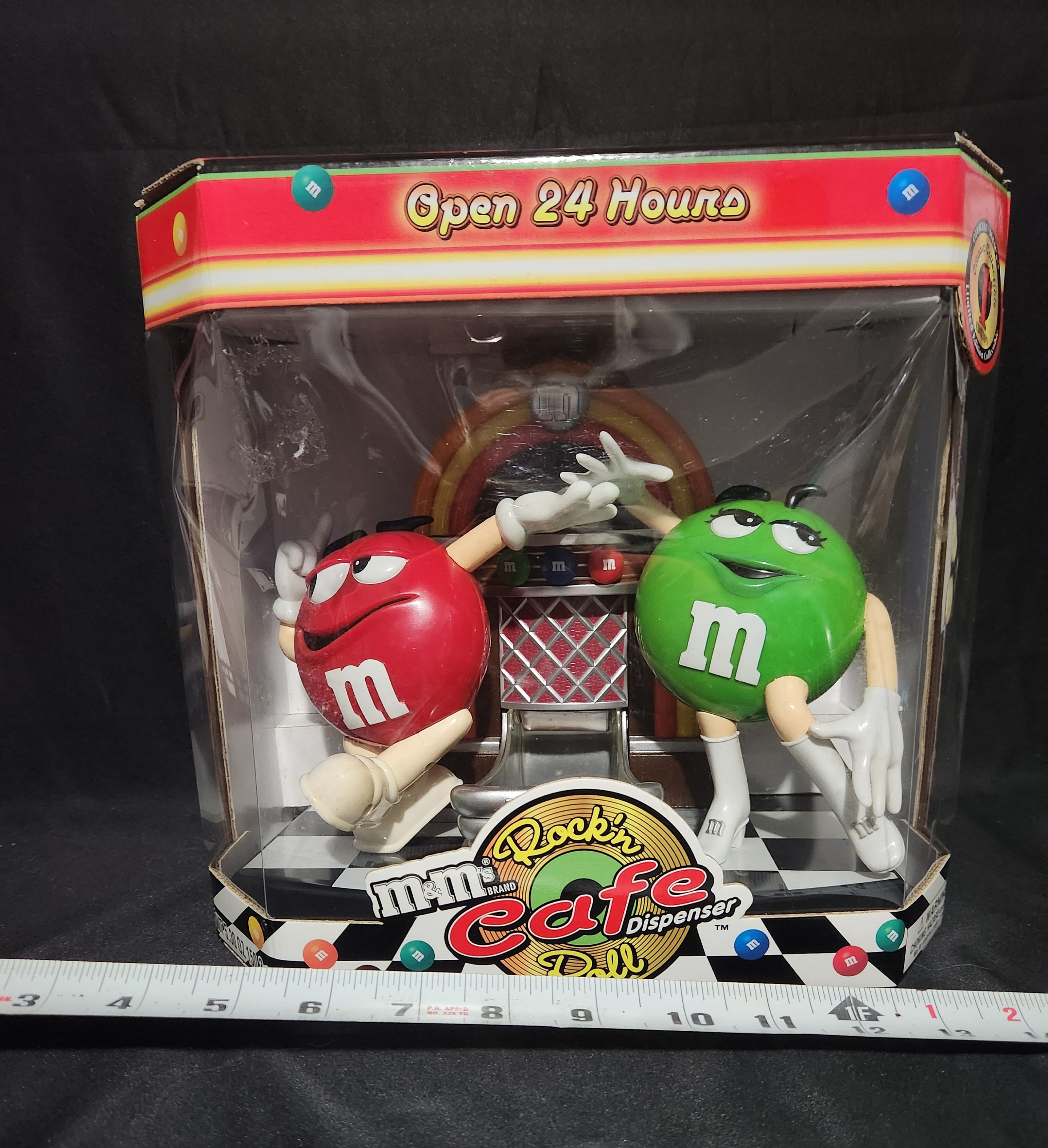 NOS Vintage M&m's Rock'n Roll Cafe Jukebox Candy Dispenser
