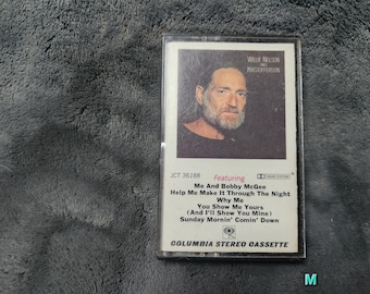 M* Vintage 1979 Willie Nelson Sings Kristofferson By Willie Nelson Columbia Records-cassette