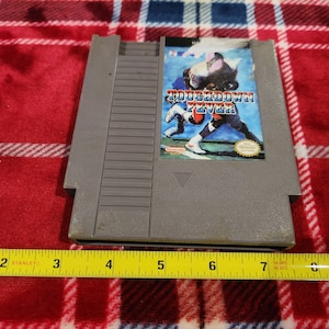 Vintage WORKING 1991 Touchdown Fever NES Nintendo Entertainment System cartridge