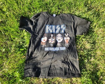 Vintage 2000 KISS the Farewell Tour Tour Band T-shirt / Band