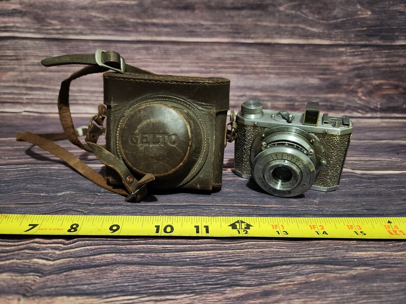 Black Gelto D III Pre-War model camera w Grimmel 50mm f4.5 clean