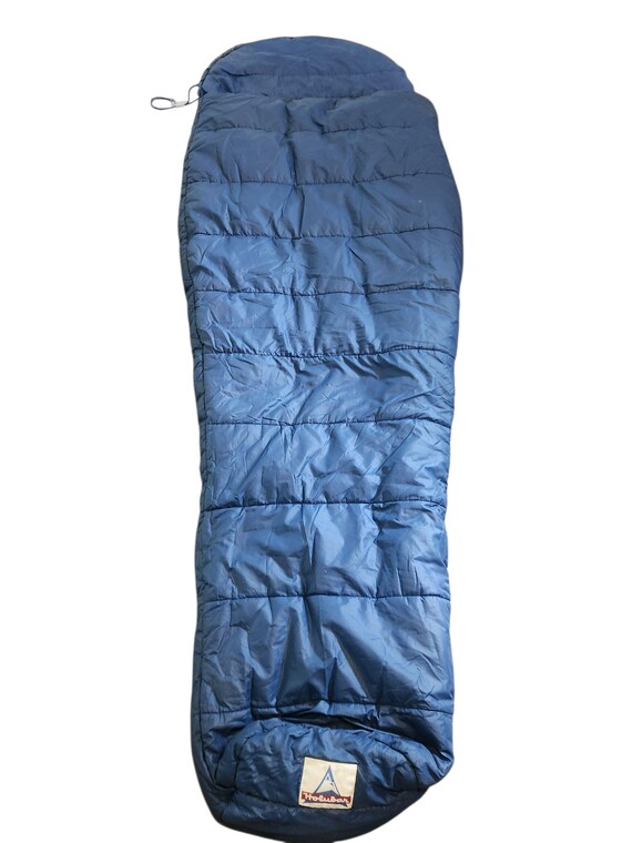 J* Vintage Holubar Blue Goose Down Mummy Sleeping Bag - Etsy Israel