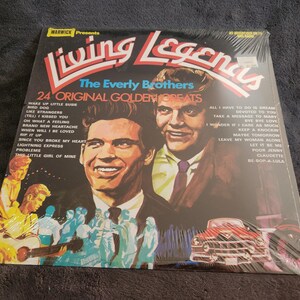 J* Vintage SEALED Living Legends By Everly Brothers LP vinyl record Warwick