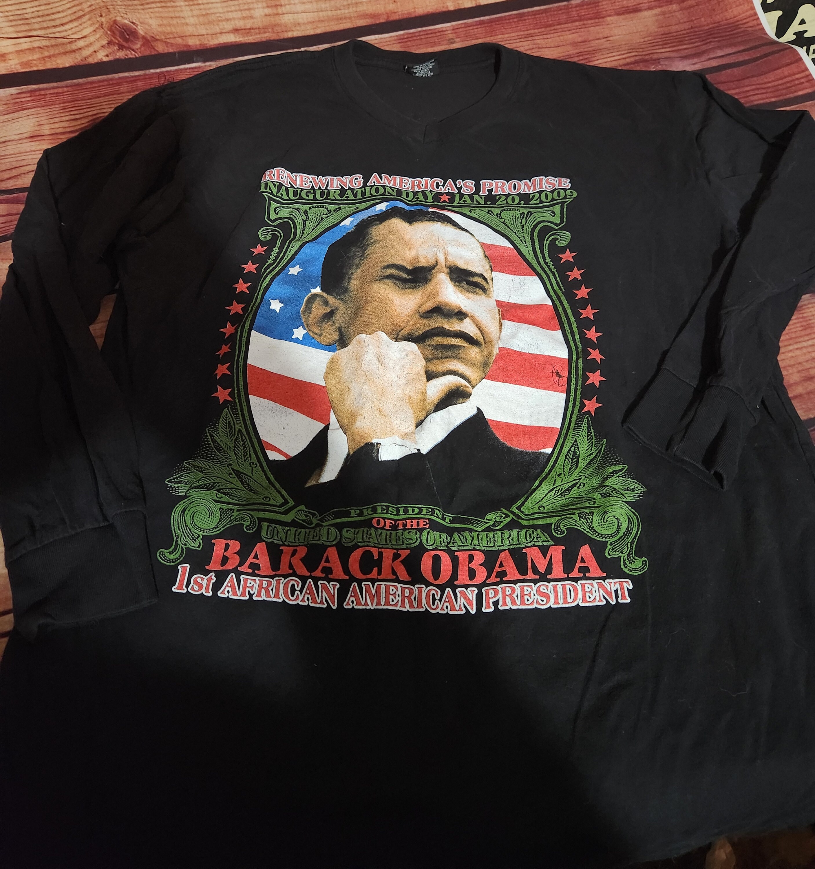 Baroque Obama vintage funny president Barack pun' Men's Tall T