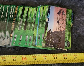 J* ヴィンテージ 1997年 スターウォーズ ワイドビジョン 映画カード