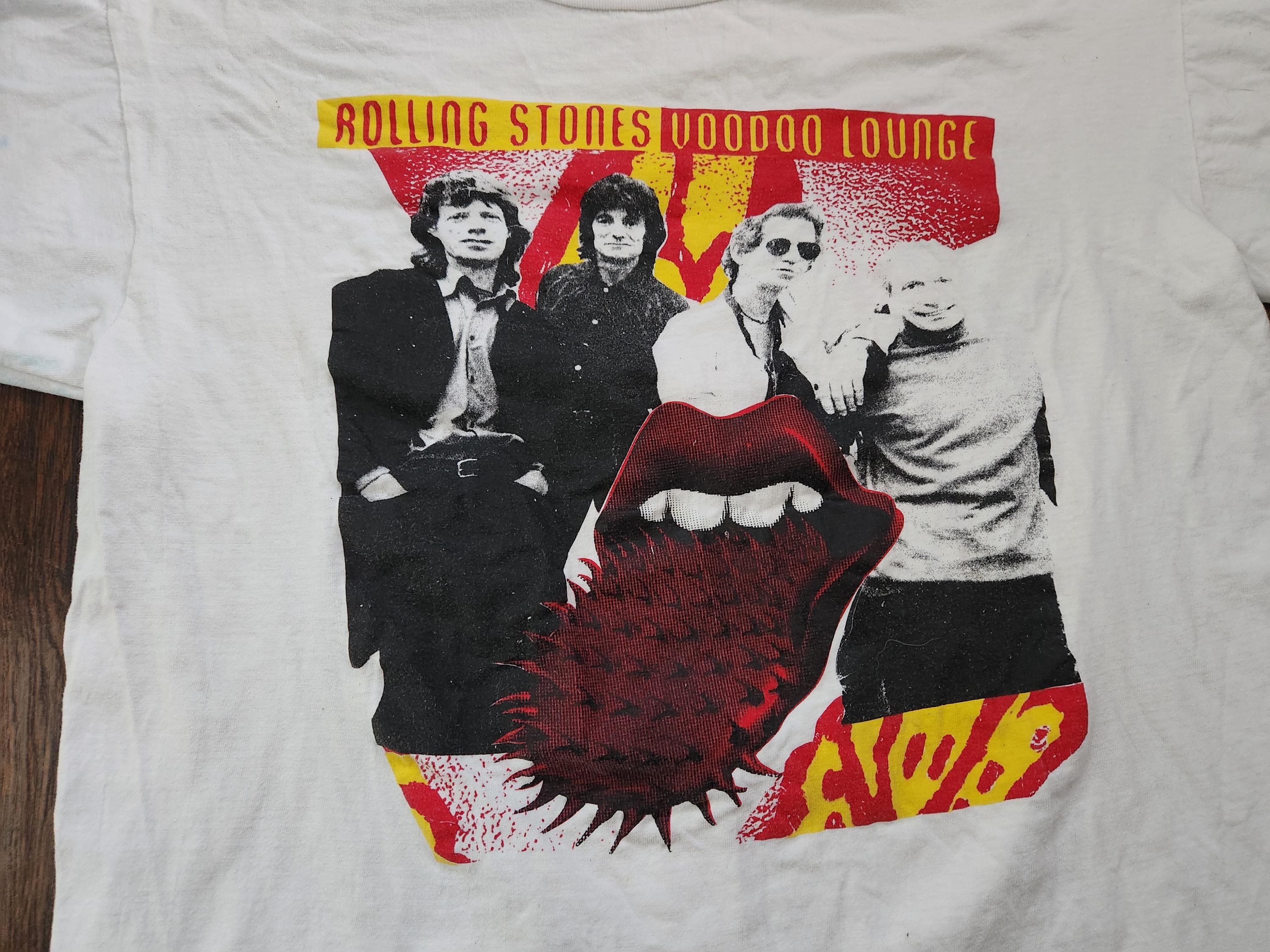 Vintage 1994 Single Stitch Rolling Stones Voodoo Lounge Tour T