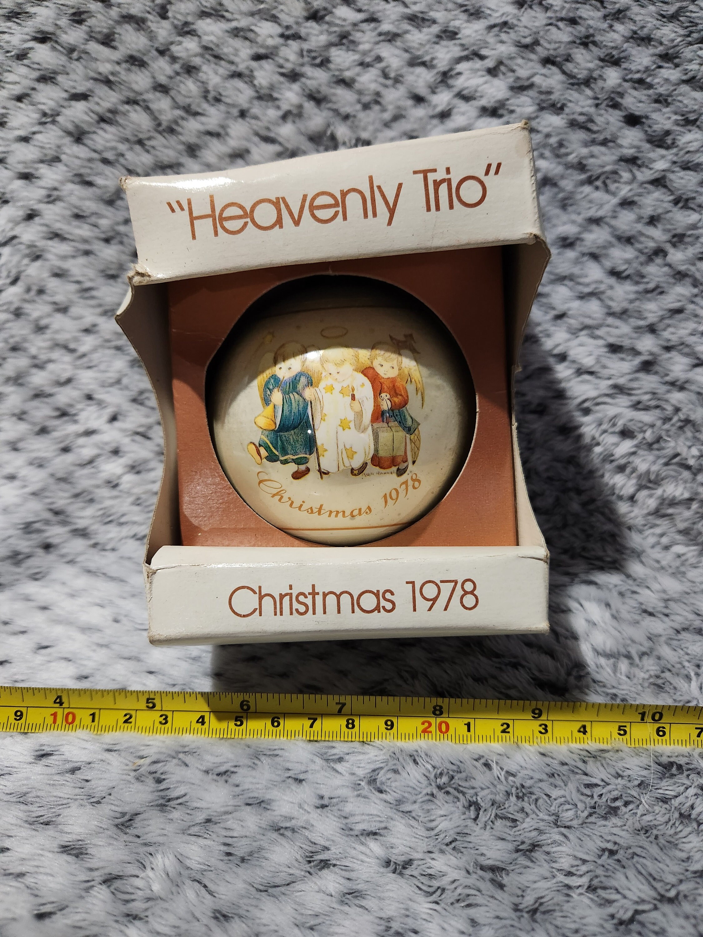 NOS Schmid Christmas 1978 Heavnely Trio by Sister Berta Hummel