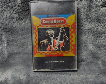 J* Vintage Back in the USA By Chuck Berry Timewind Records cassette