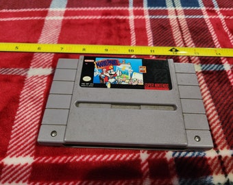 Vintage WORKING 1991 Mario Paint Super Nintendo Entertainment System cartridge SNES