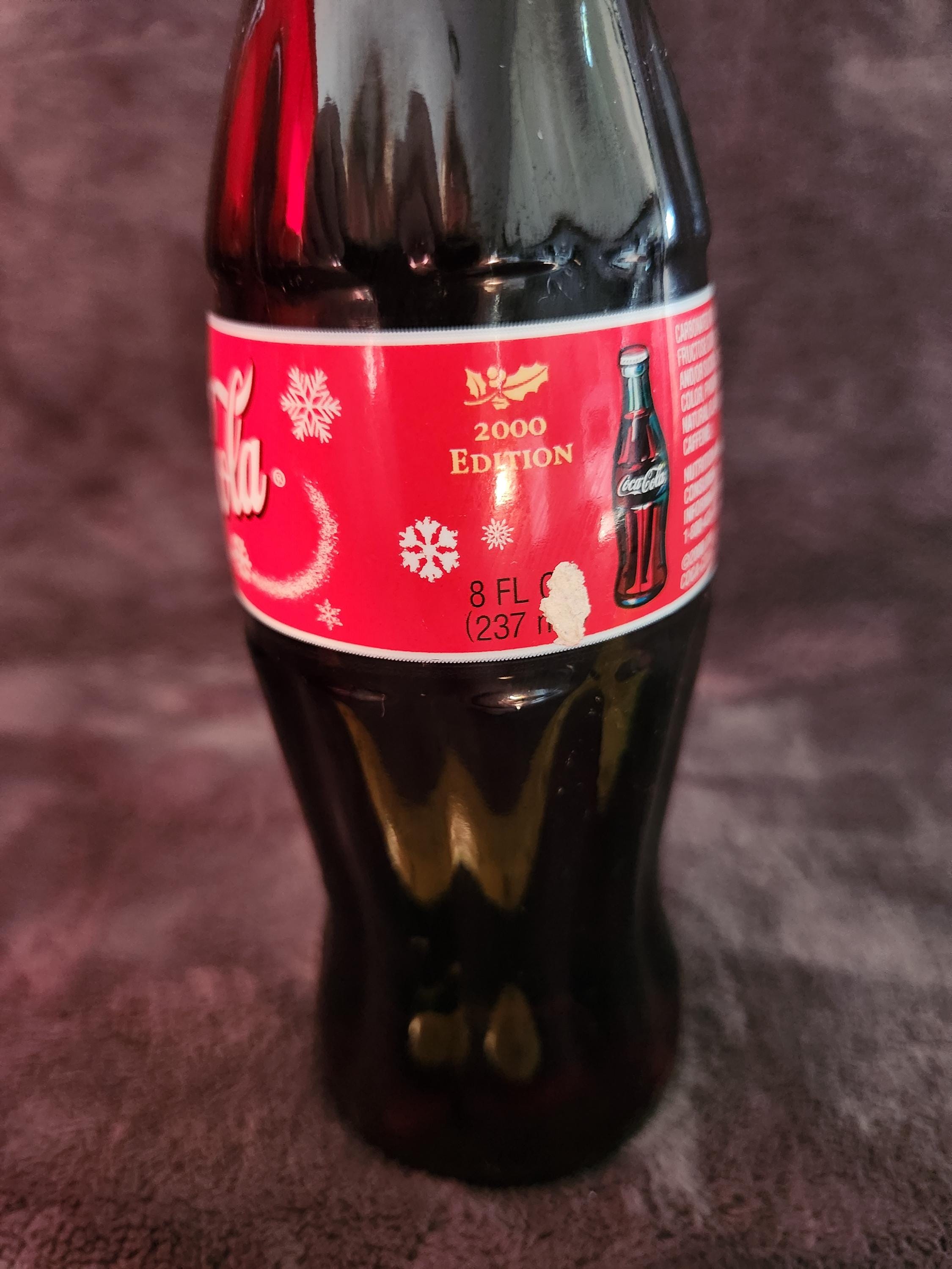 J* Vintage Collectible Coca Cola Bottle Christmas 2000 Edition - Etsy