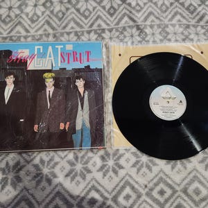 J* Vintage 1983 Stray Cat Strut By Stray CatsLP vinyl record Arista