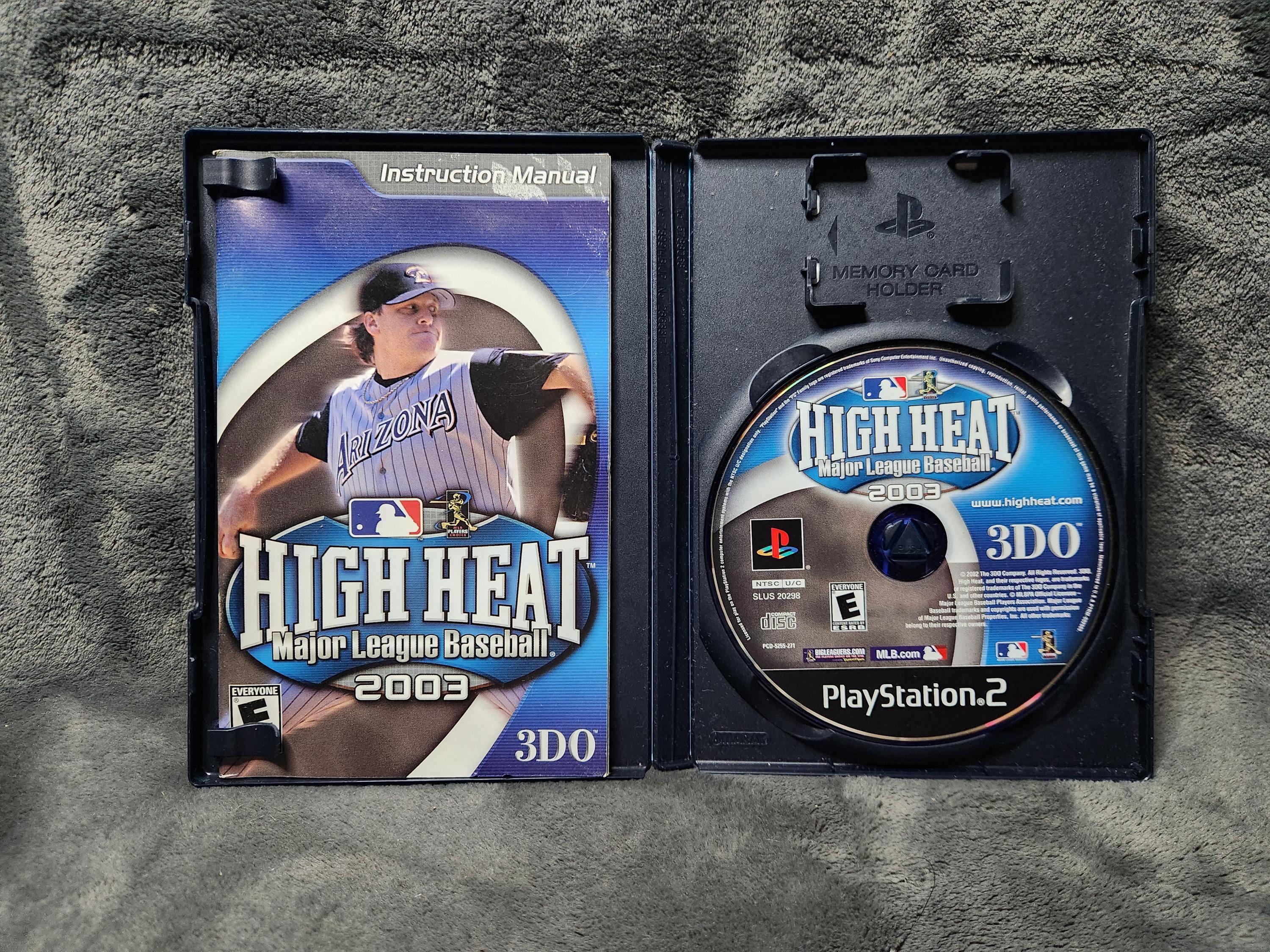 Juego High Heat Major League Baseball 2003 para PlayStation 2 (PS2