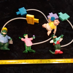 Vintage 1992 Happy Meal Mcdonalds Dinosaur motion toys