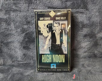 J* Vintage High Noon VHS 1992 Republic Pictures