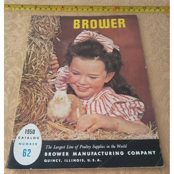 1950 Brower Poultry and Livestock Farm Equipment Catalog Etsy
