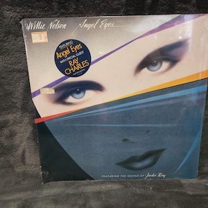 J* New Sealed 1984 Angel Eyes By Willie Nelson LP vinyl record