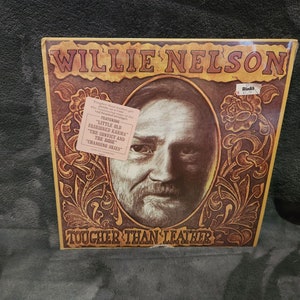 J*New SEALED Tougher Than Leather Willie Nelson LP vinyl record