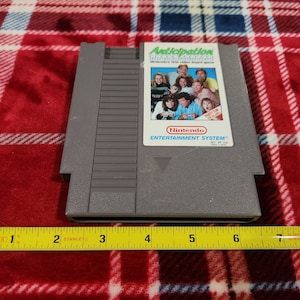 Vintage WORKING 1988 Anticipation NES Nintendo Entertainment System cartridge